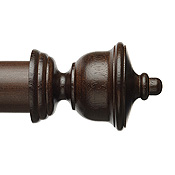 Classic Wood Roman Finial